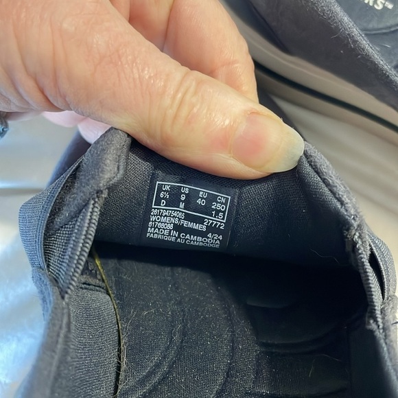 CLARKS | Cloudsteppers | Audreigh Eve Athleisure | Slip On | Blue Shoe| Size 9 - Picture 11 of 14